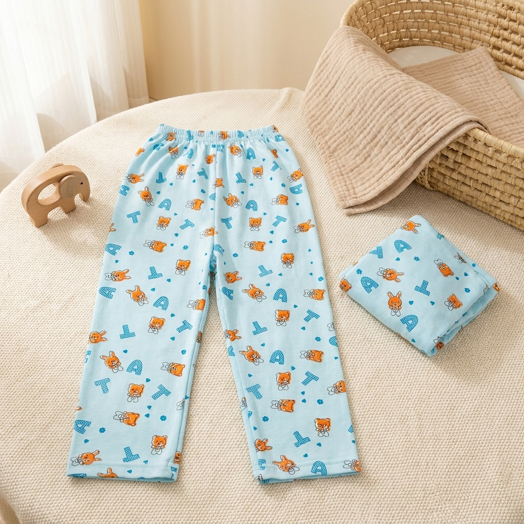 Baby Printed Trouser Pack (9-12M)