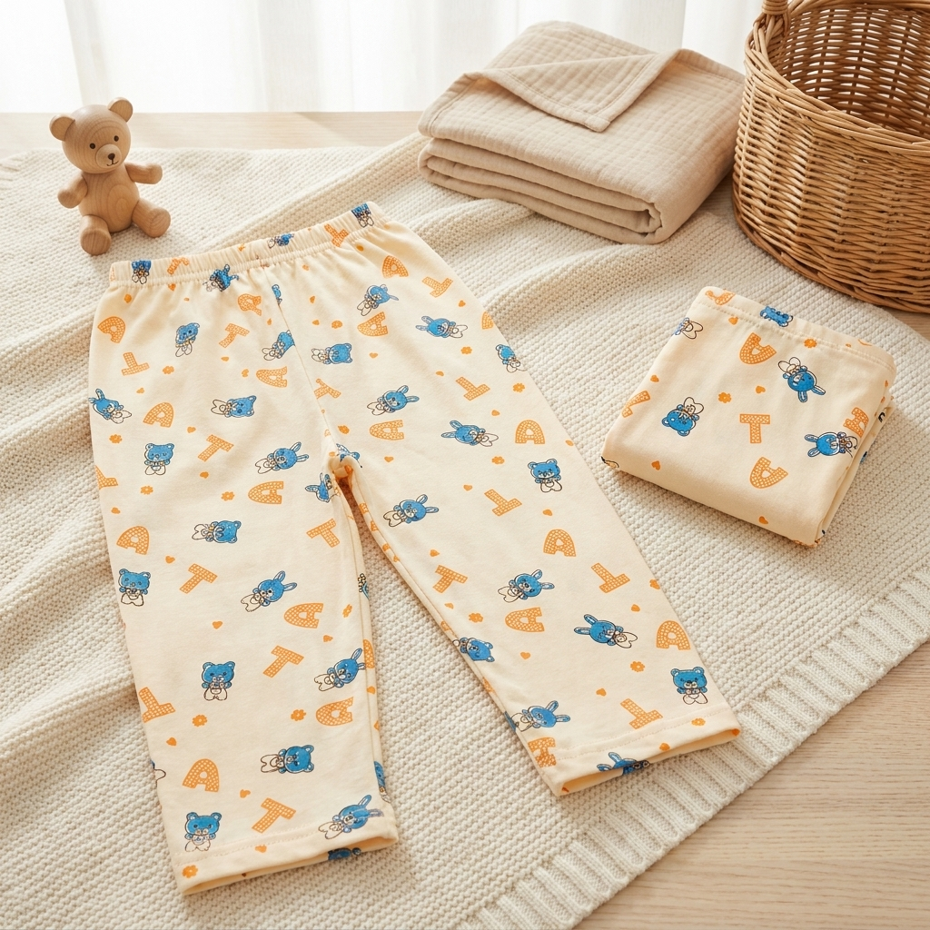 Baby Printed Trouser Pack (0-3M / 3-6M)