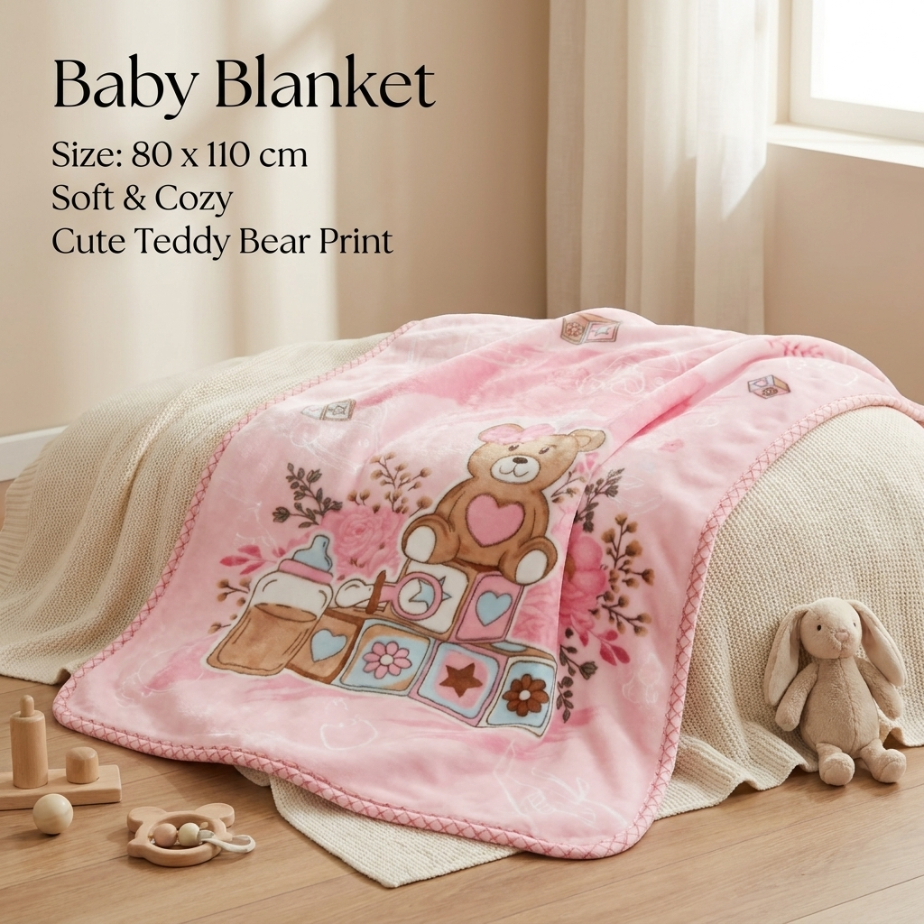 Teddy Baby Blanket