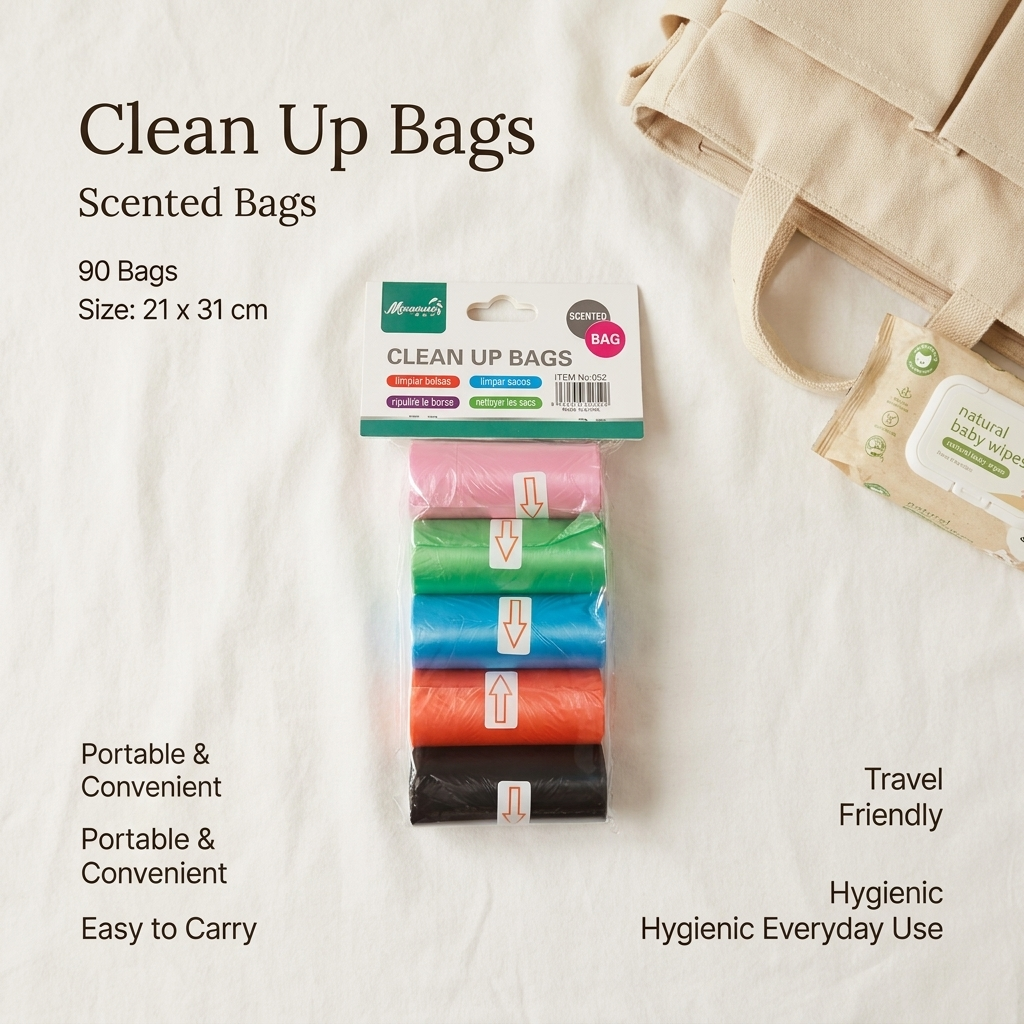 Baby Diaper Bags - 90PCS