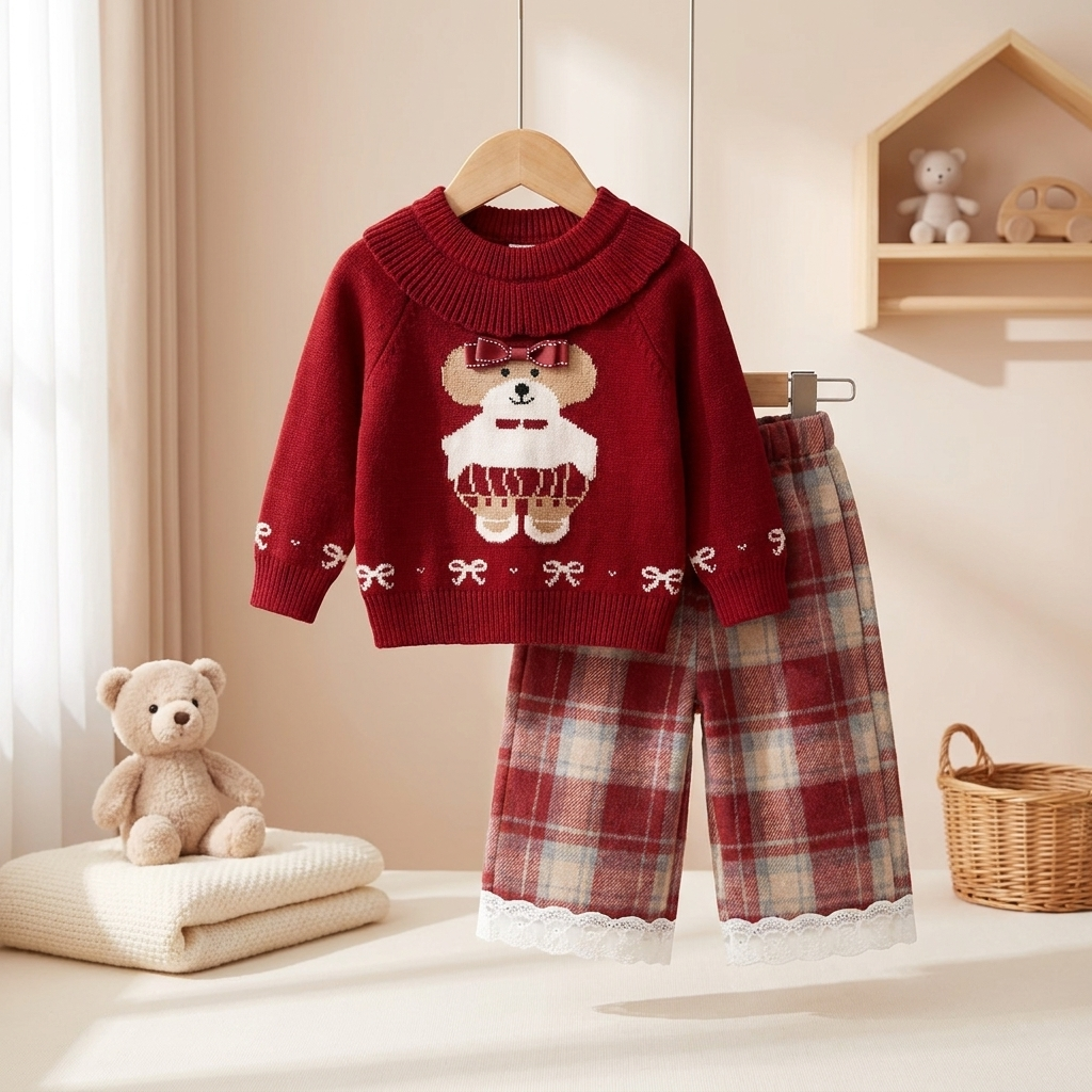 Teddy Knit Set