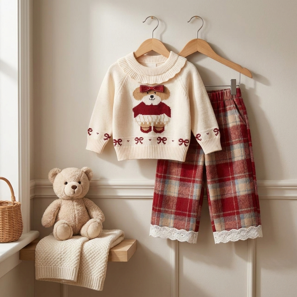 Teddy Knit Set
