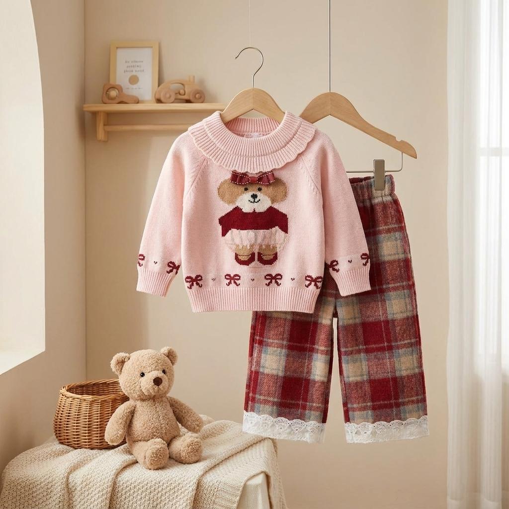 Teddy Knit Set