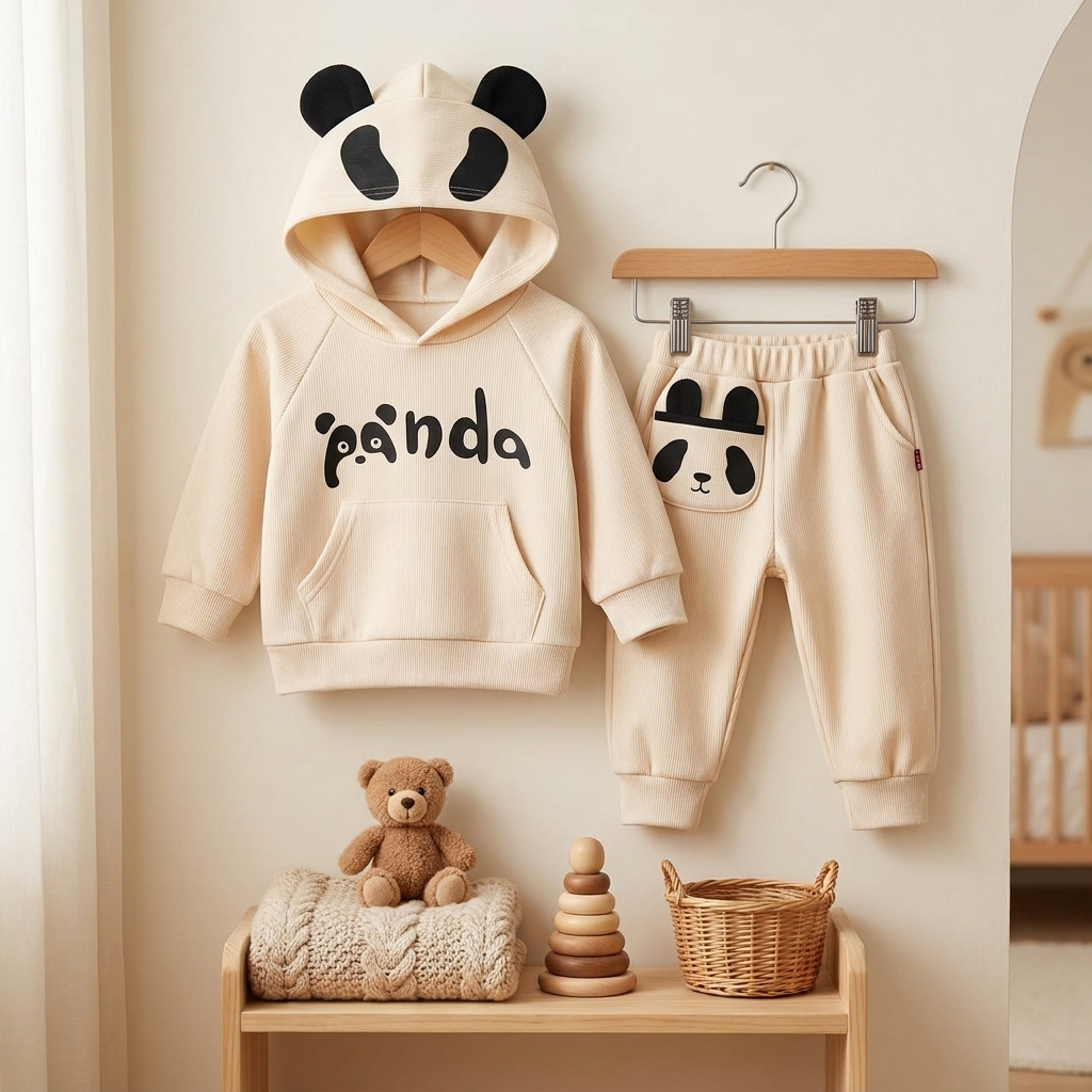 Premium Panda Winter Set