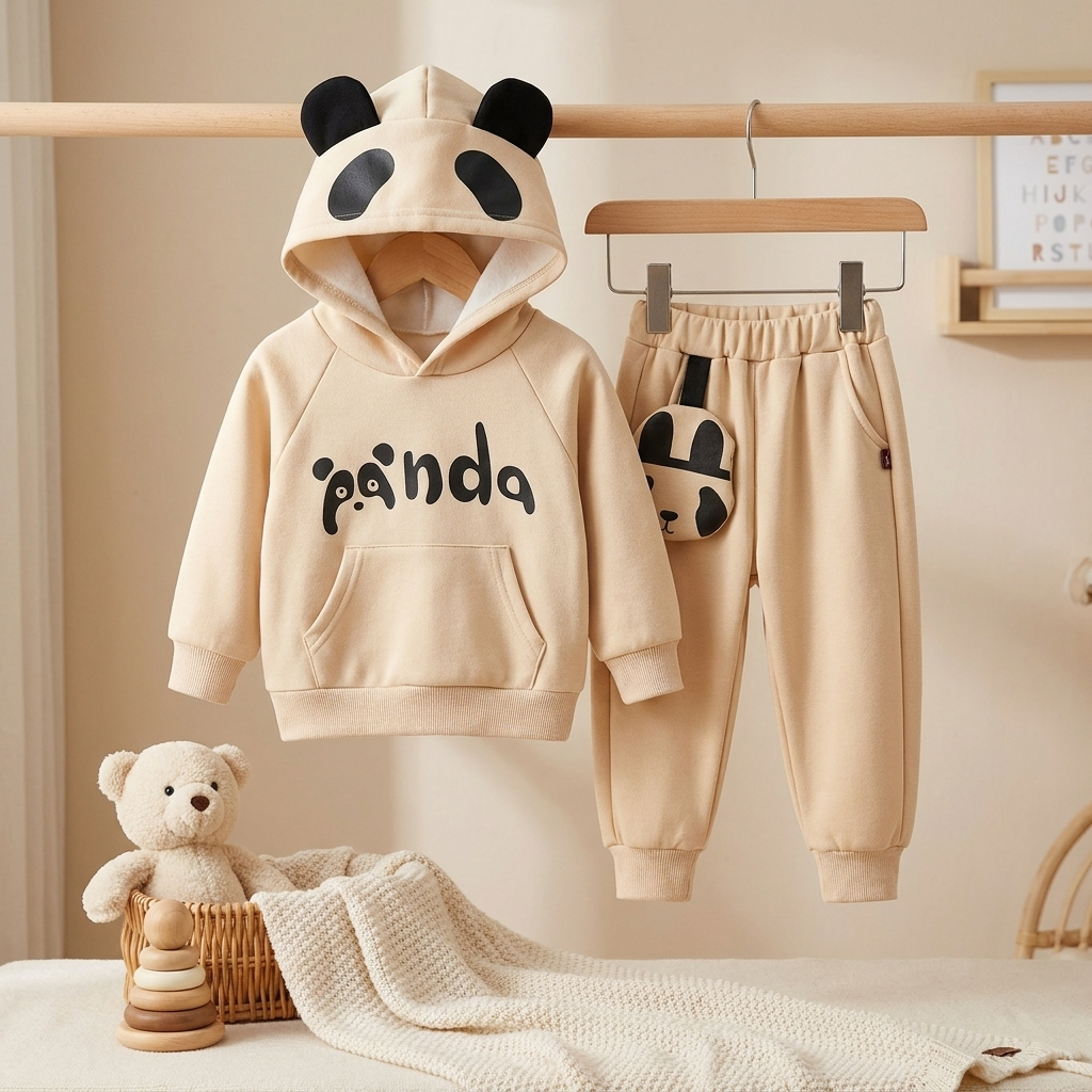 Premium Panda Winter Set