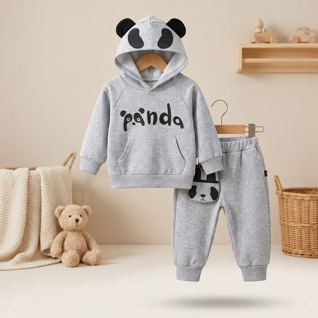 Premium Panda Winter Set