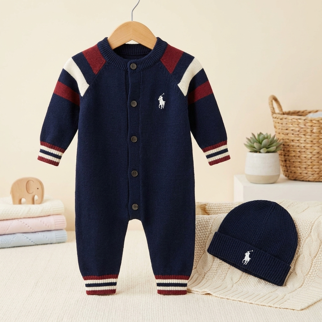 Premium Knit Romper Set