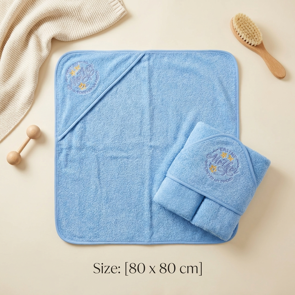 Soft Baby Hooded Bath Towel – Assorted Prints