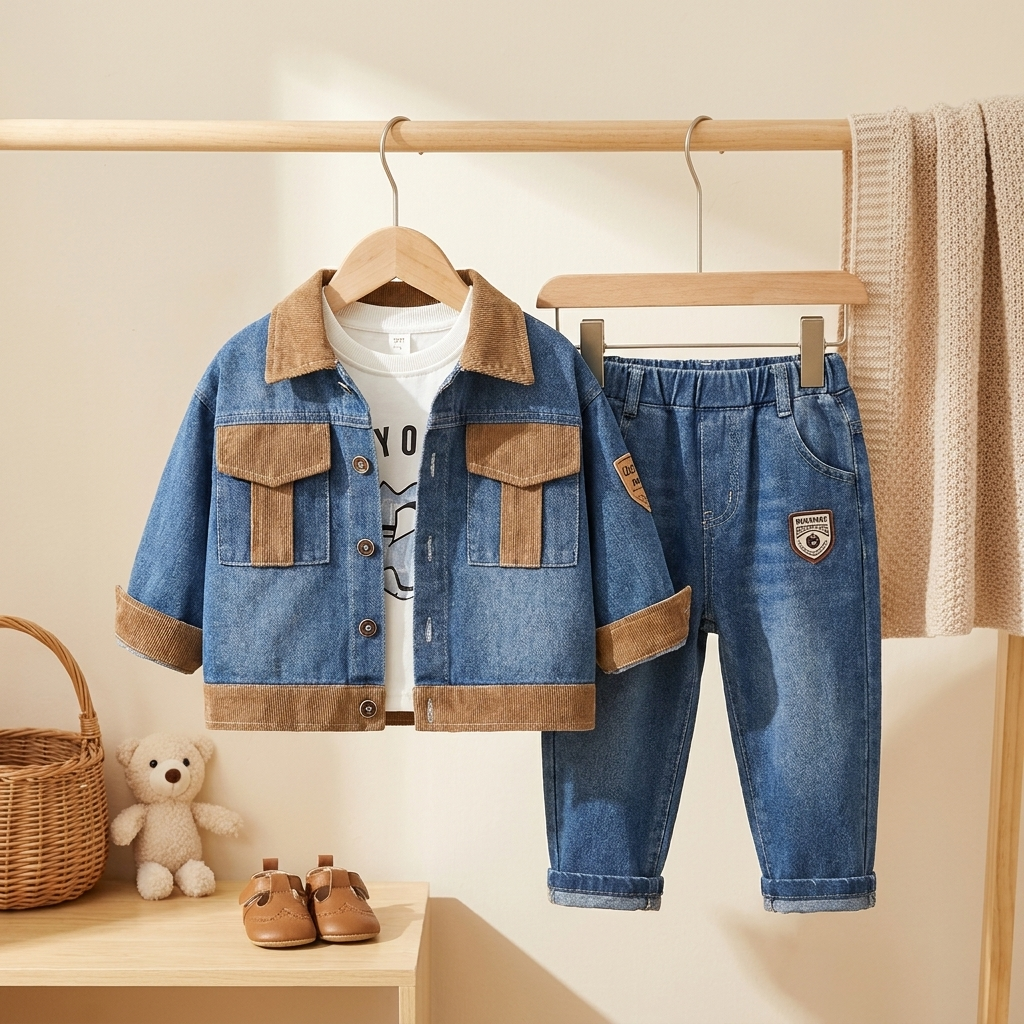 Denim Explorer Set Brown