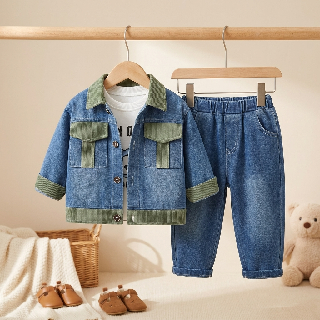 Denim Explorer Set Green
