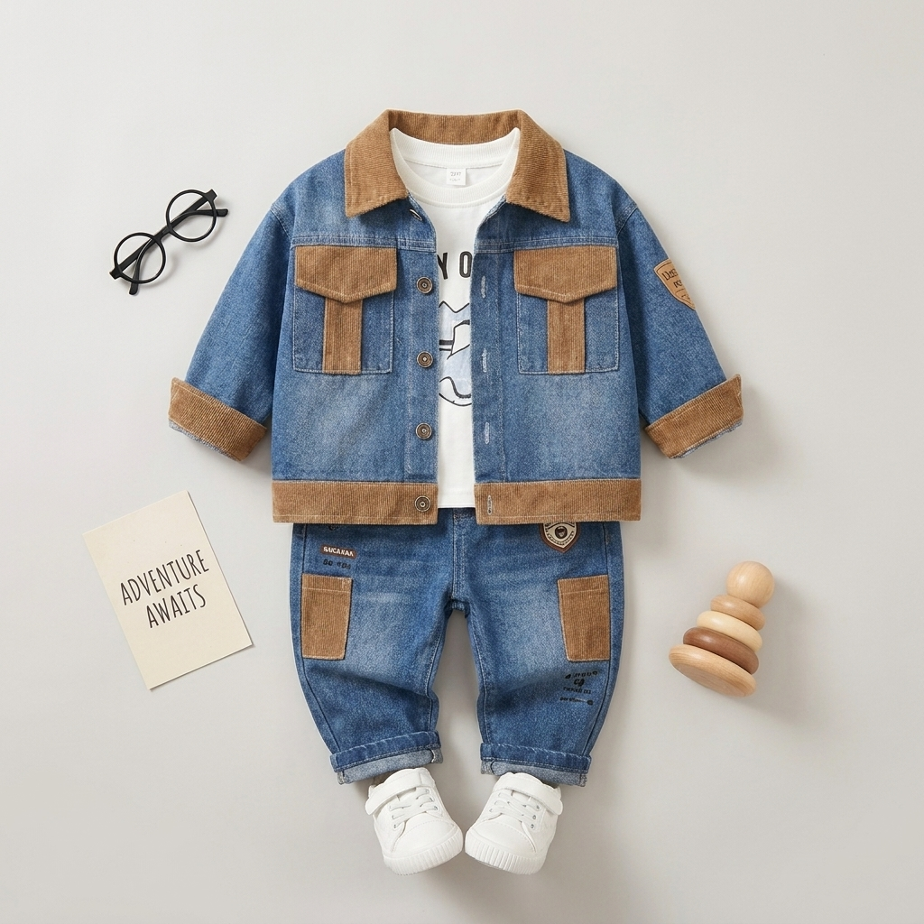 Denim Explorer Set Brown