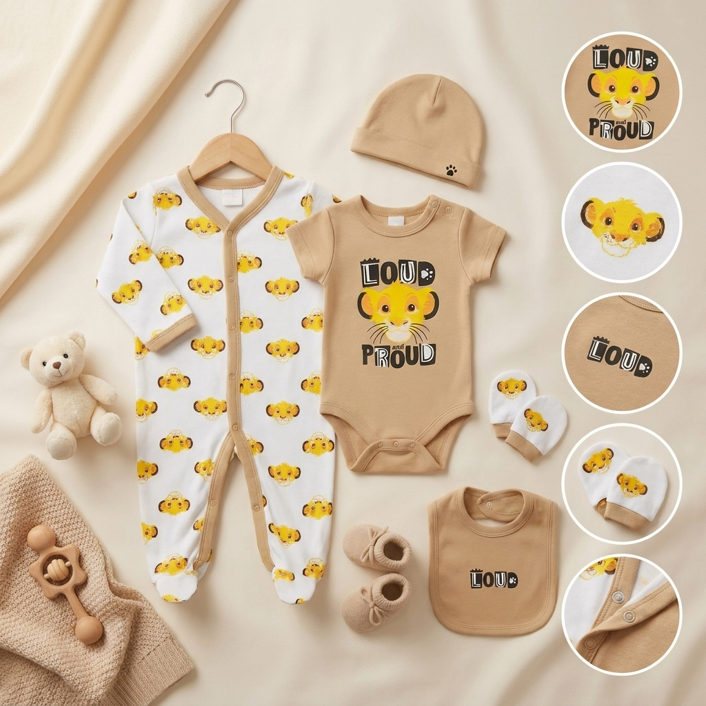Lion Cub 5-Piece Gift Set