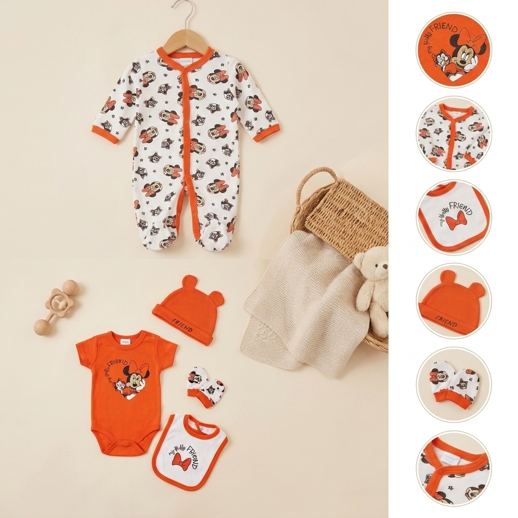 Minnie Friends 6-Piece Gift Set