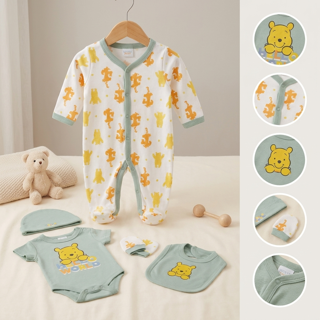 Pooh World 6-Piece Gift S