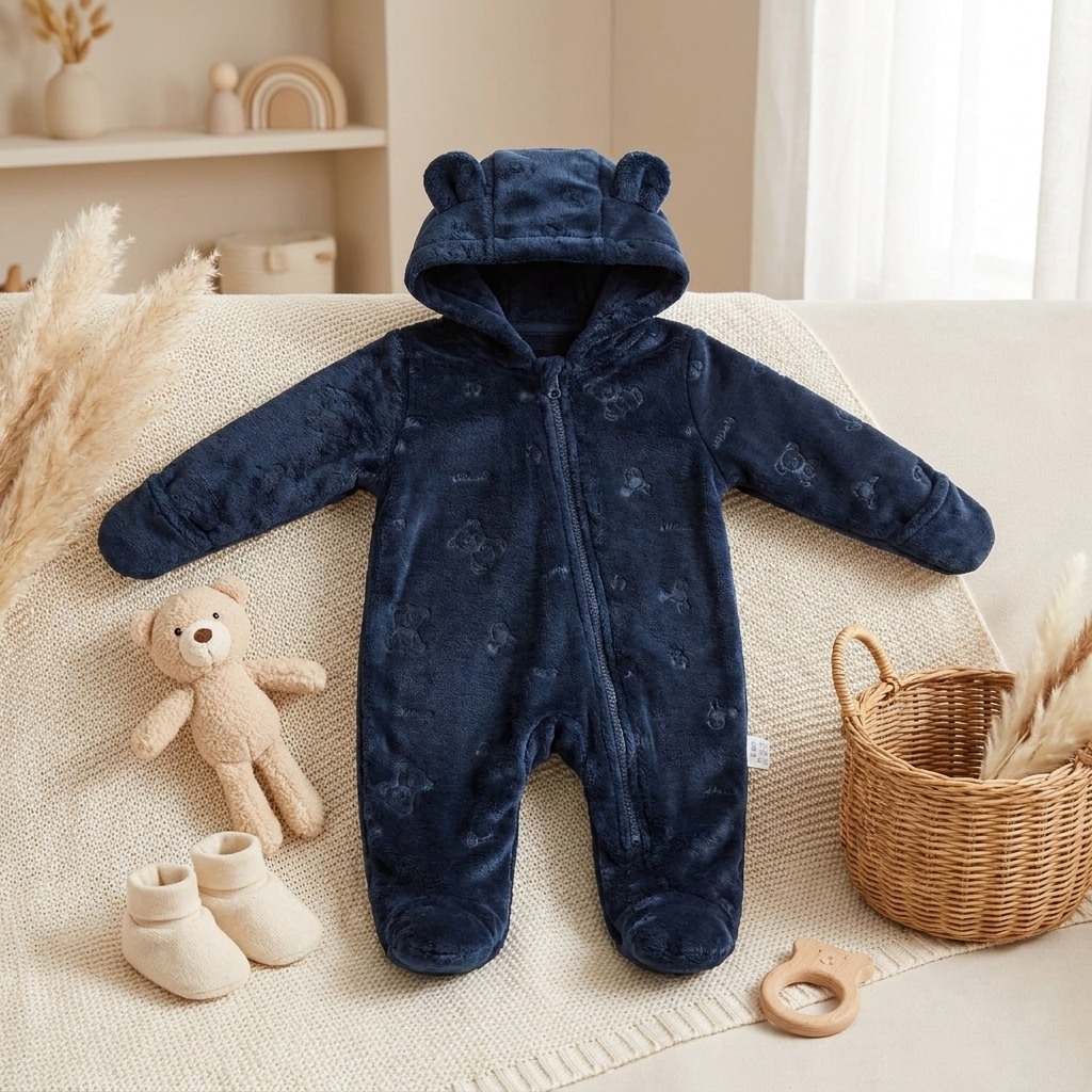 Cozy Bear Romper