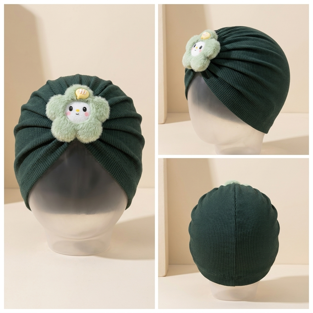 Premium Baby Princess Turban Cap