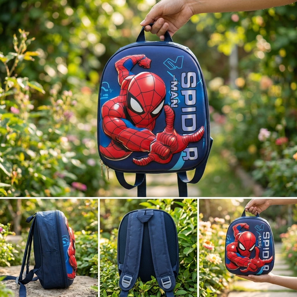 Spider Hero Kids backpack