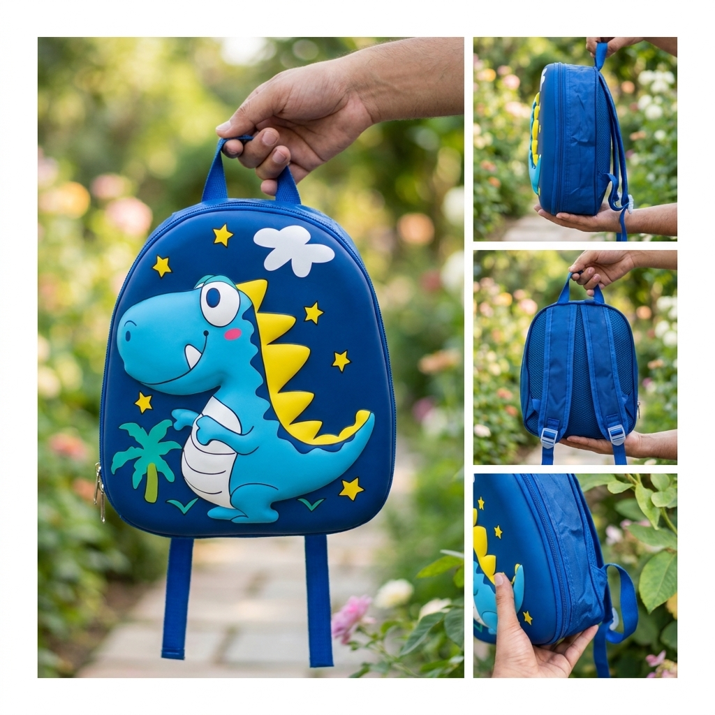 Kids 3D Shell Backpack – 5 Designs | Faba Kids