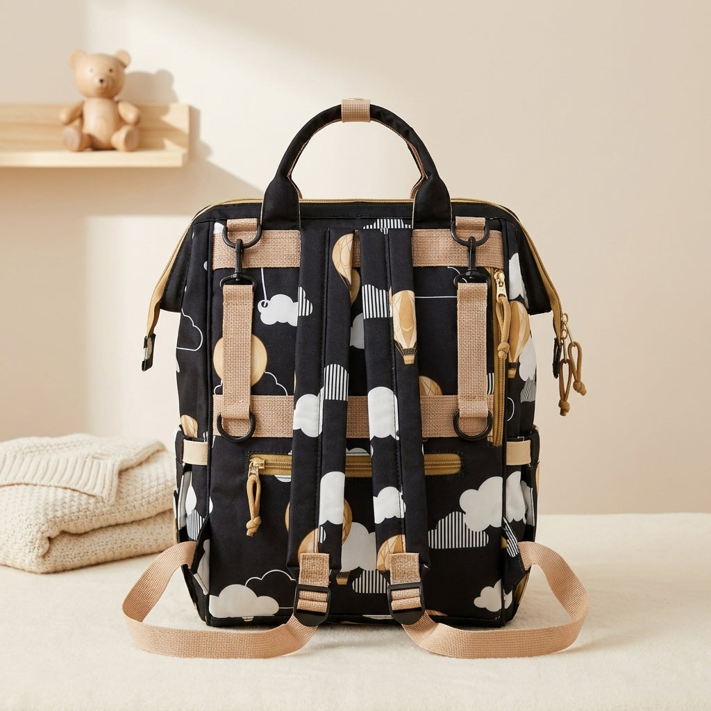 Hot Air Balloon Mommy Diaper Backpack