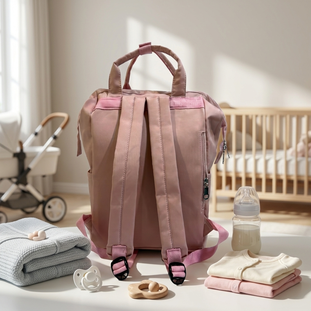 Teddy Pocket Baby Diaper Backpack