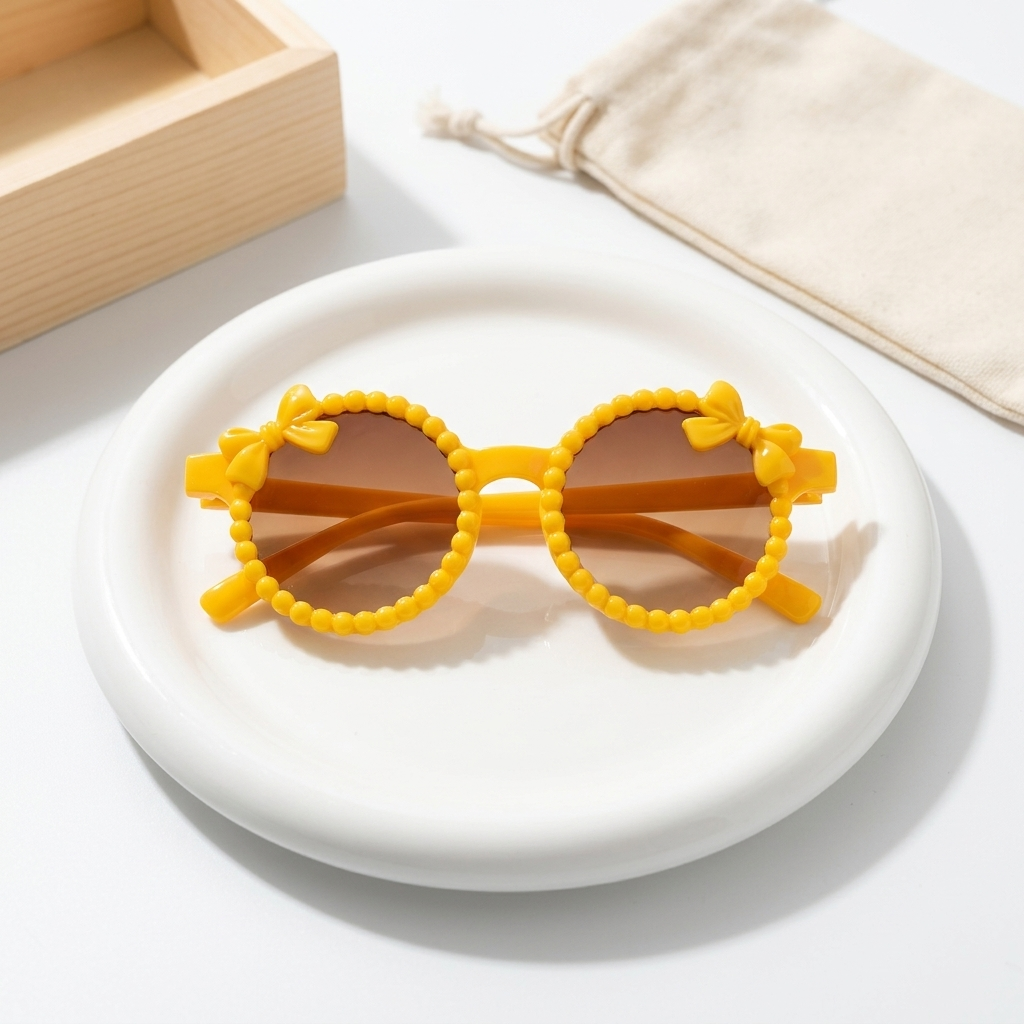 Kids Bow Cat-Eye Sunglasses
