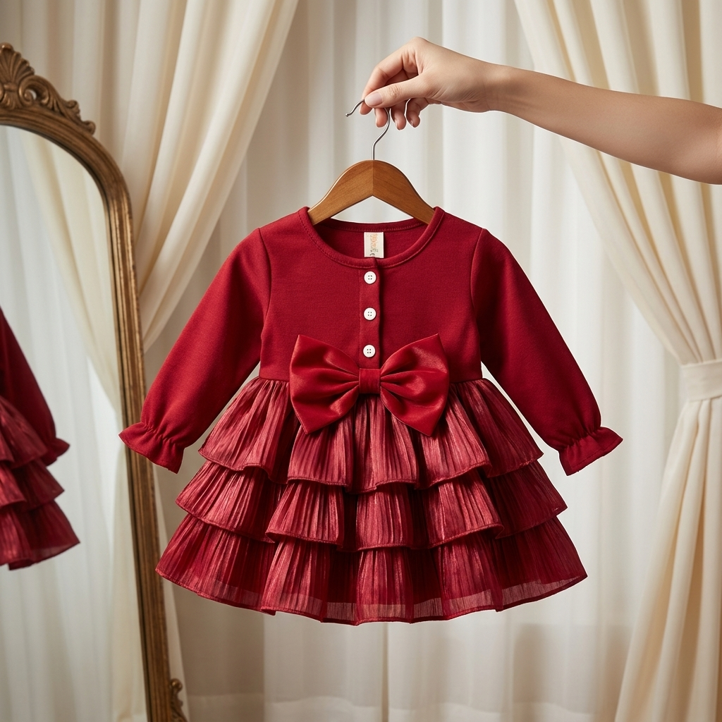 Luxury Bow Princess Party Dress