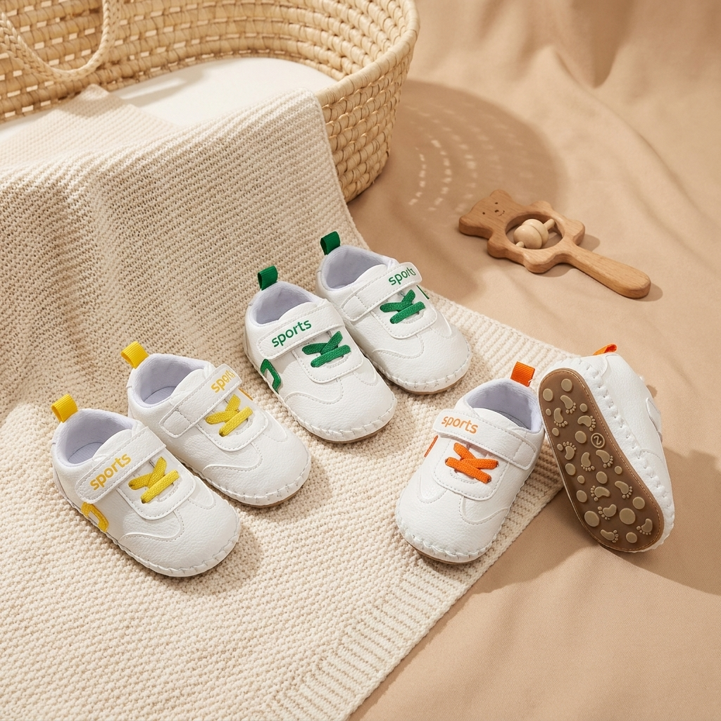 Baby Sports Soft Sole Prewalker Shoes