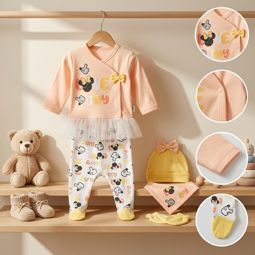 Love & Joy 5-Piece Newborn Baby Gift Set