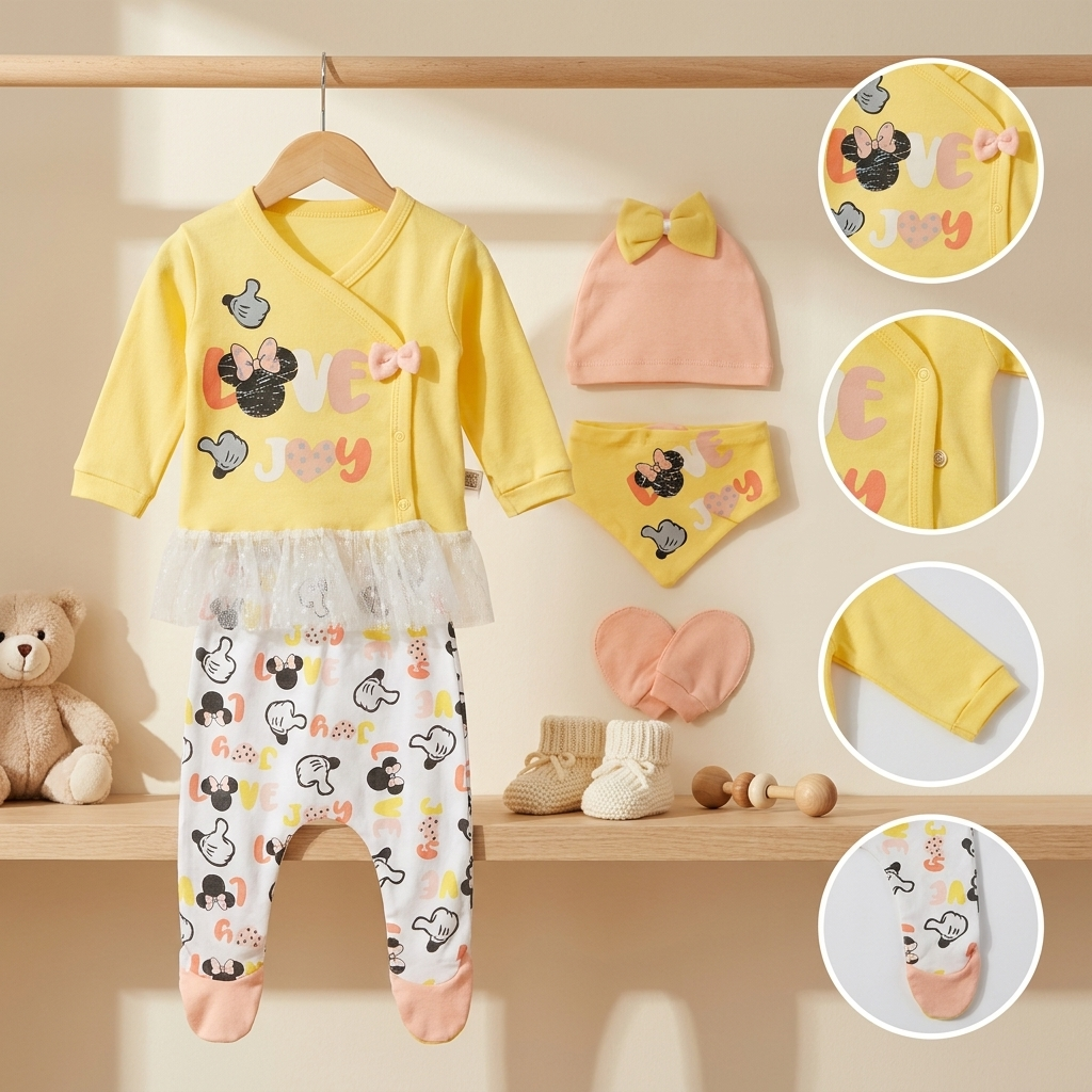 Love & Joy 5-Piece Newborn Baby Gift Set