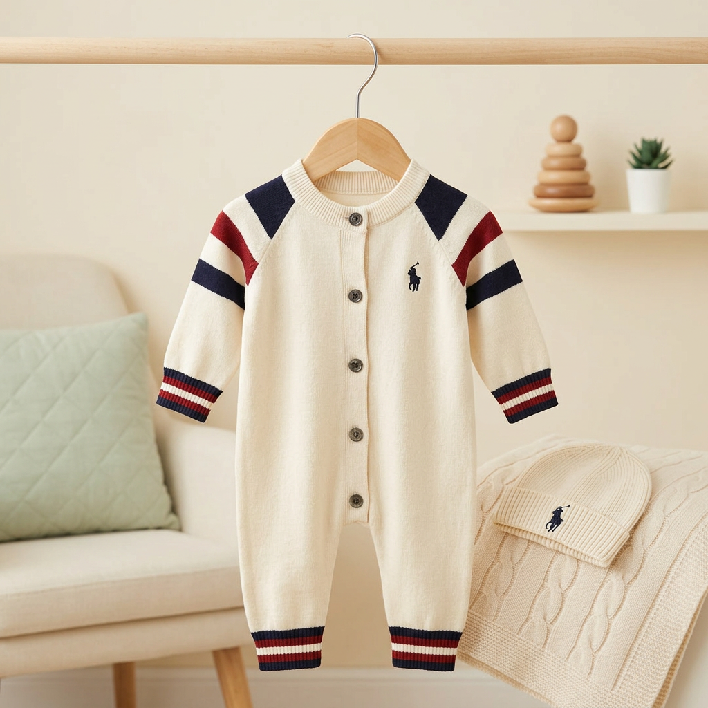 Premium Knit Romper Set