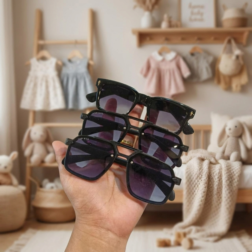 Kids Square UV400 Sunglasses