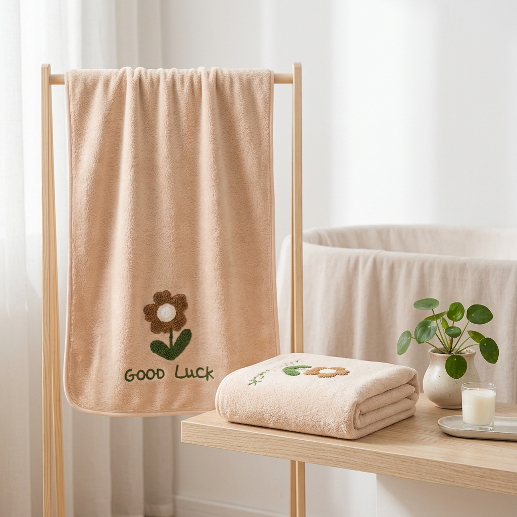Baby Floral Coral Fleece Blanket