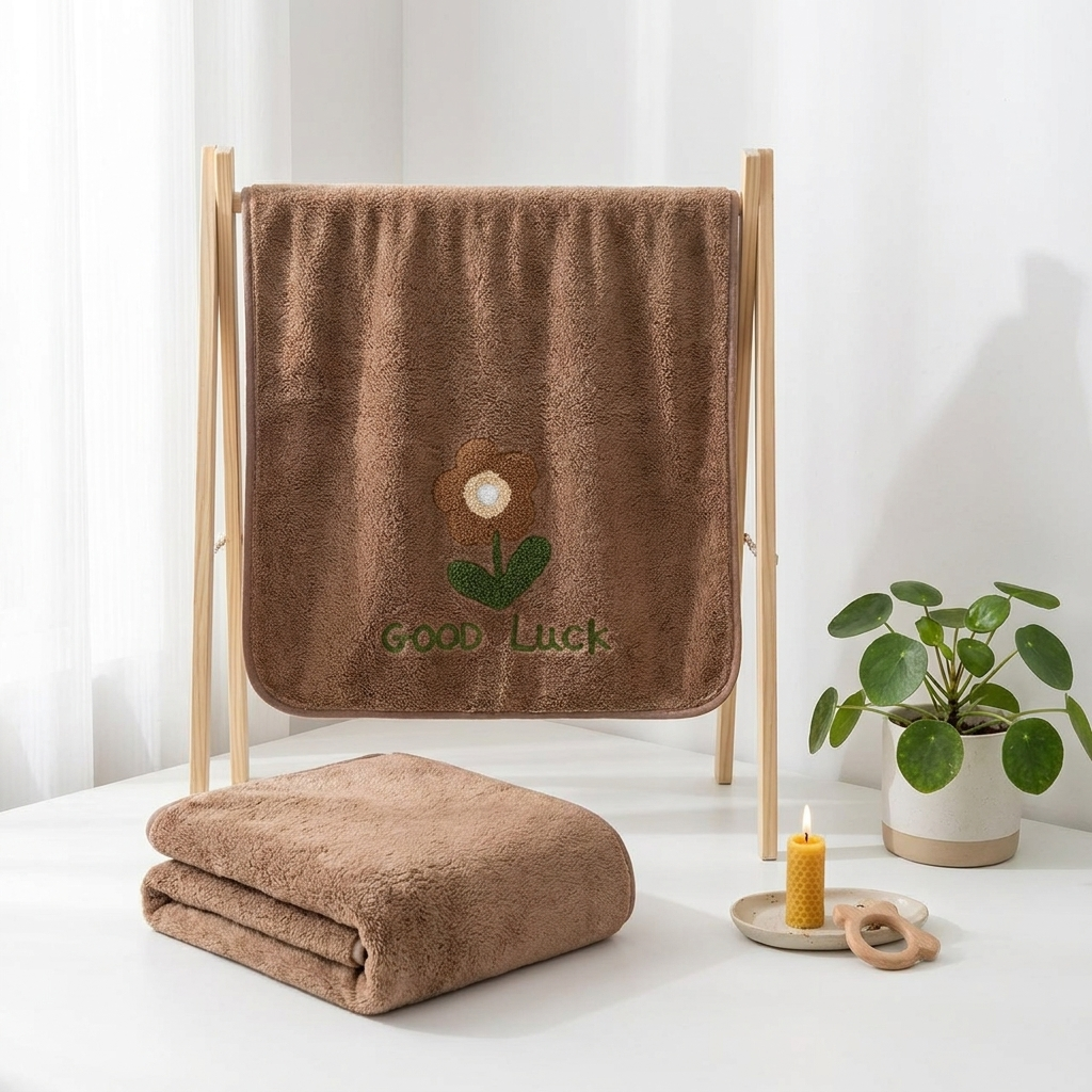 Baby Floral Coral Fleece Blanket
