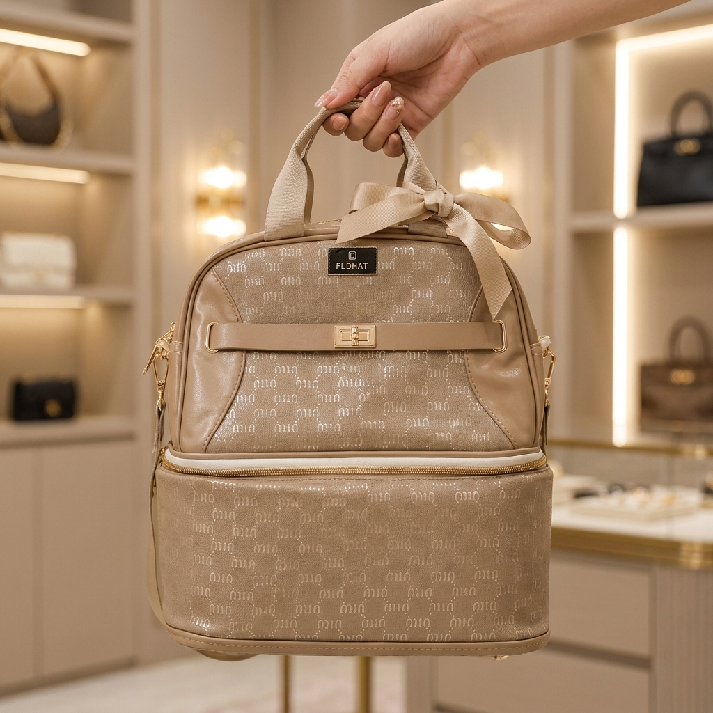 Luxury Insulated Baby Diaper & Cooler Bag