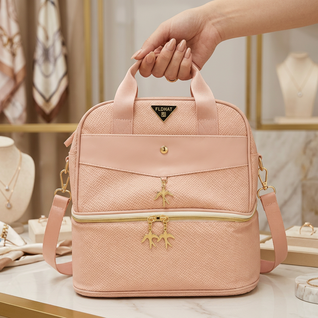 Premium Quilted Baby Diaper Backpack