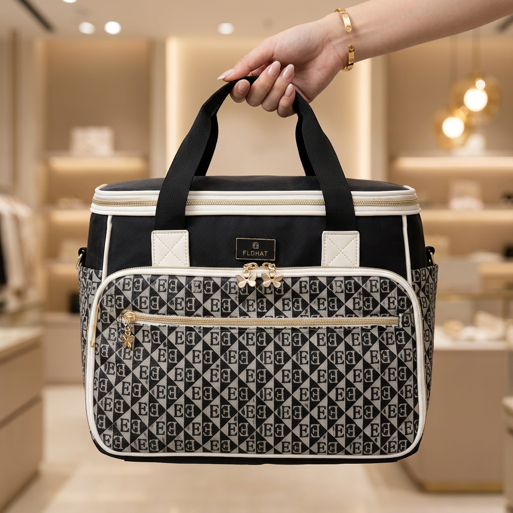 Premium Insulated Baby Cooler & Diaper Bag