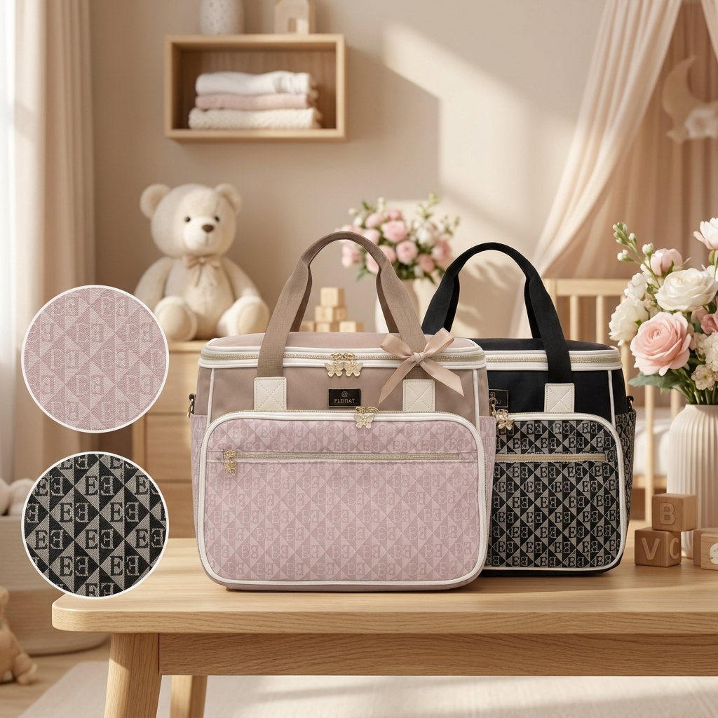 Premium Insulated Baby Cooler & Diaper Bag