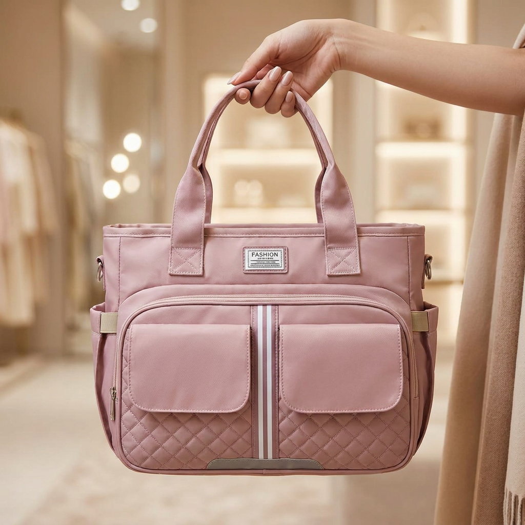 Premium Multi-Pocket Baby Diaper Bag