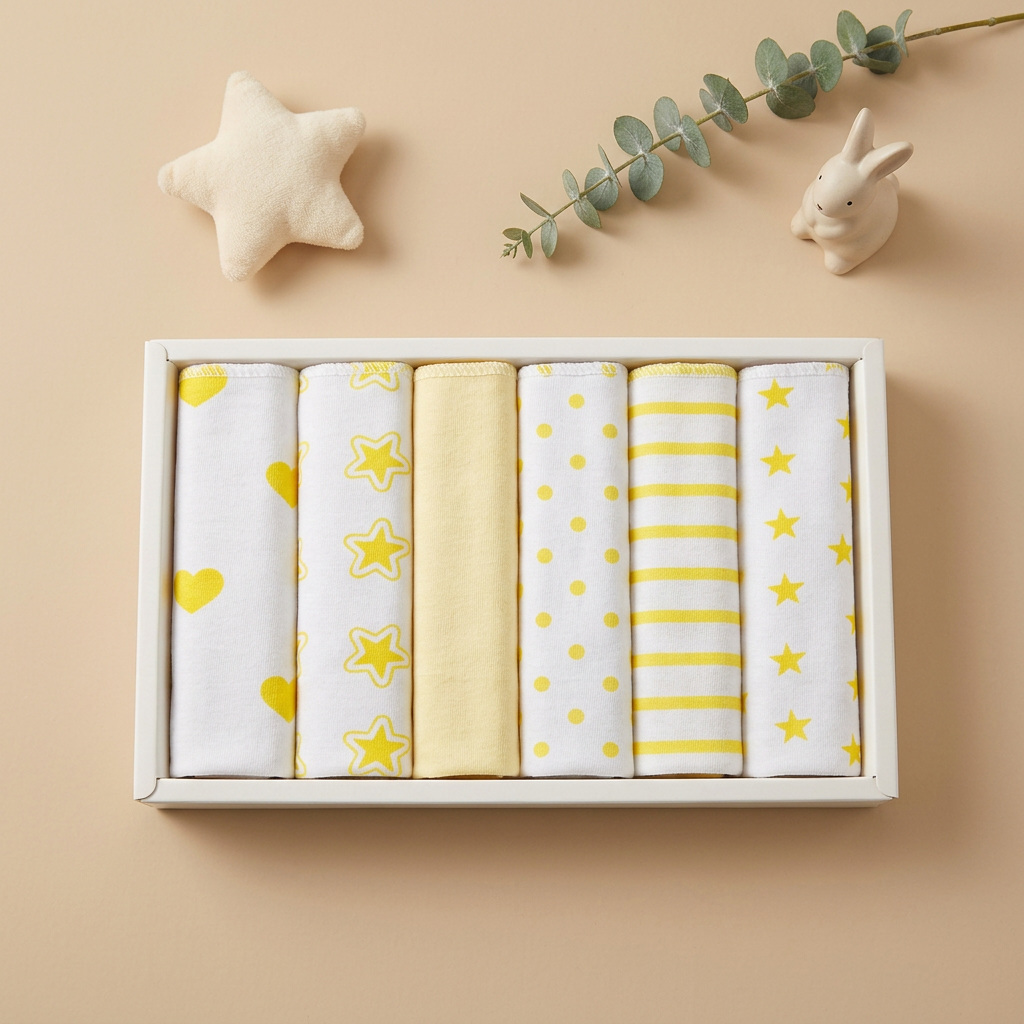 Baby Face Cleaning Cloth Set – Pack of 6