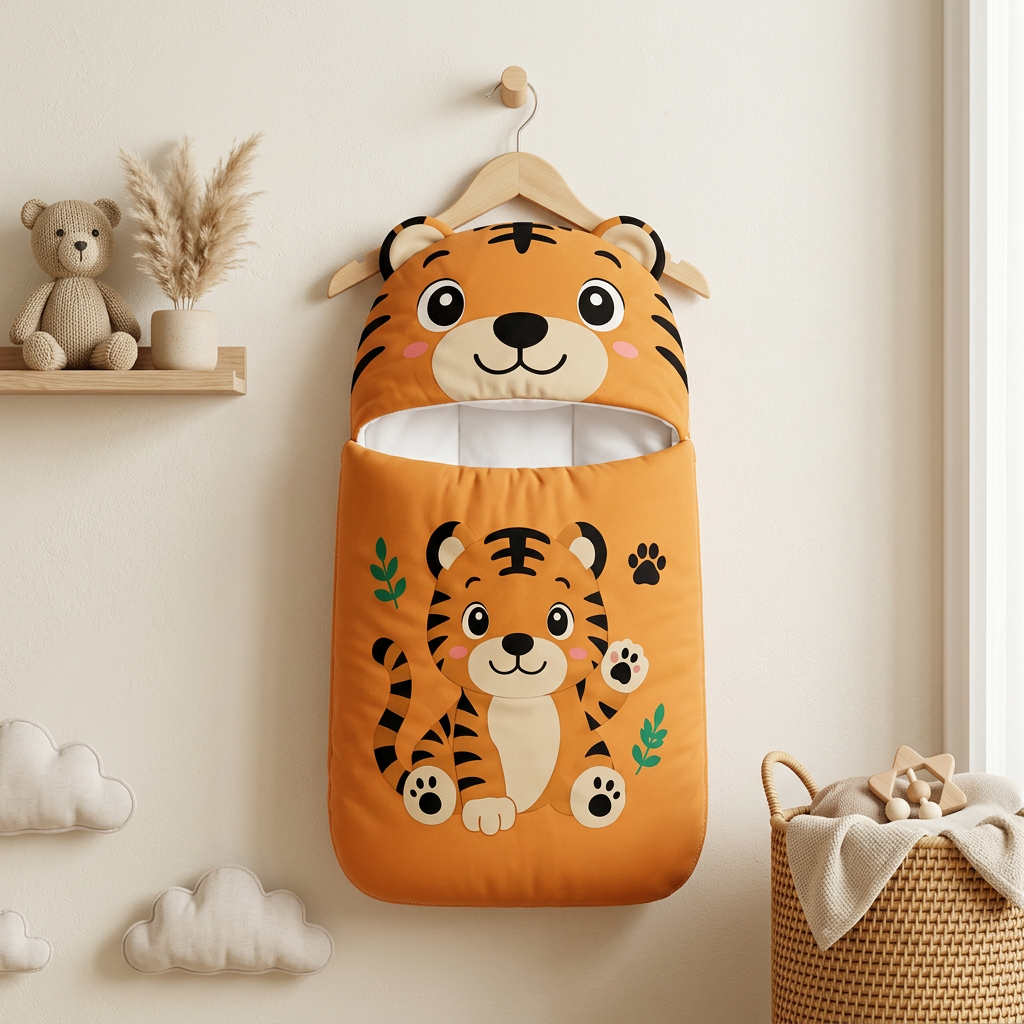 Baby Tiger Hooded Carry Nest – 4 Colors