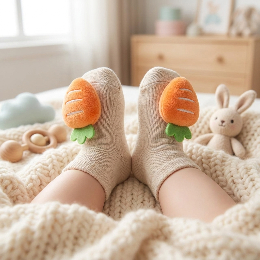 Cute Character Baby Ankle Socks – 9 Designs (3M TO 2YR)