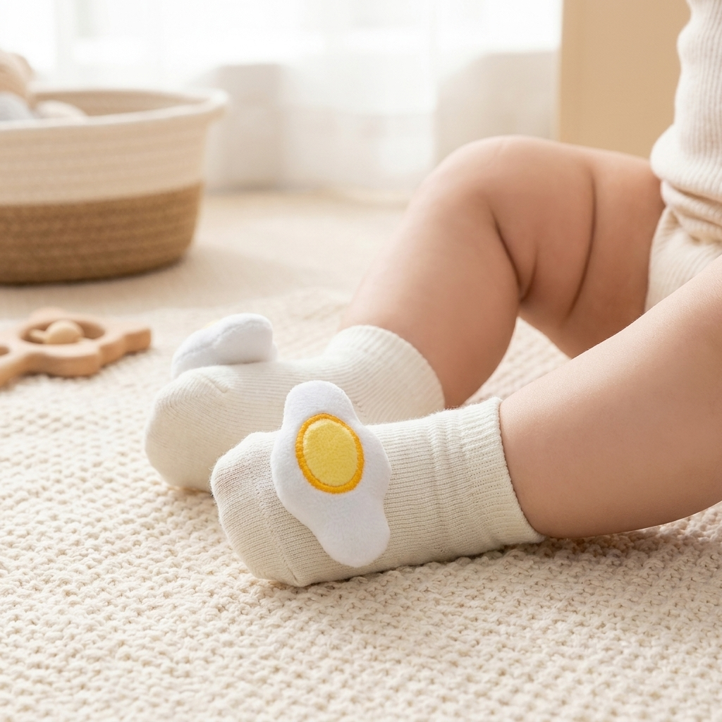 Cute Character Baby Ankle Socks – 9 Designs (3M TO 2YR)