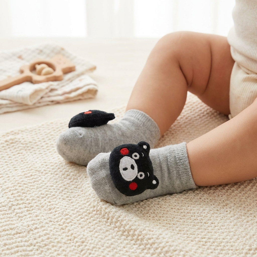 Cute Character Baby Ankle Socks – 9 Designs (3M TO 2YR)