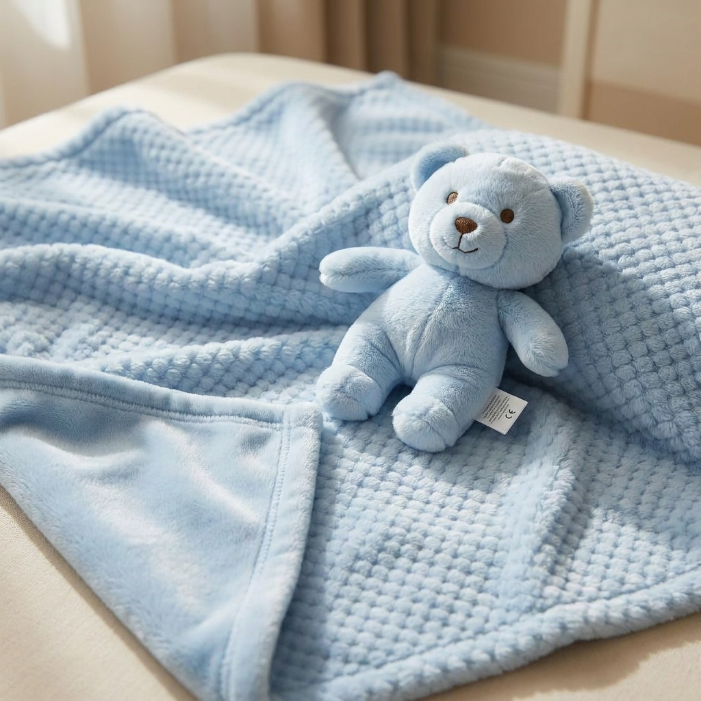 Soft Bear Baby Blanket – 30×40 Inches