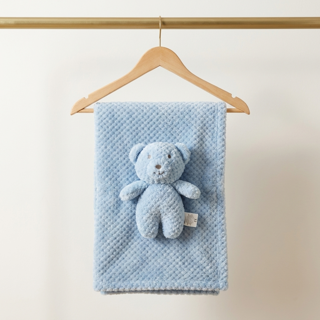Soft Bear Baby Blanket – 30×40 Inches