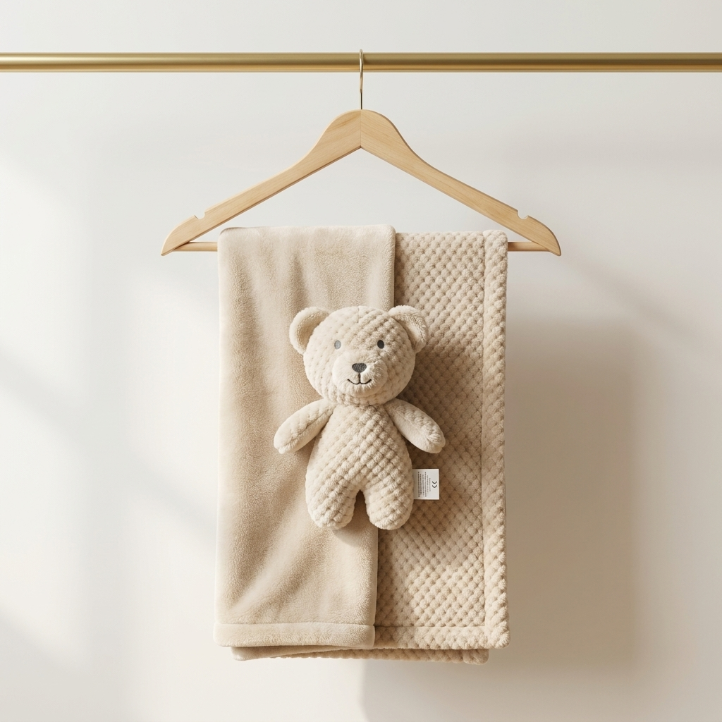 Soft Bear Baby Blanket – 30×40 Inches