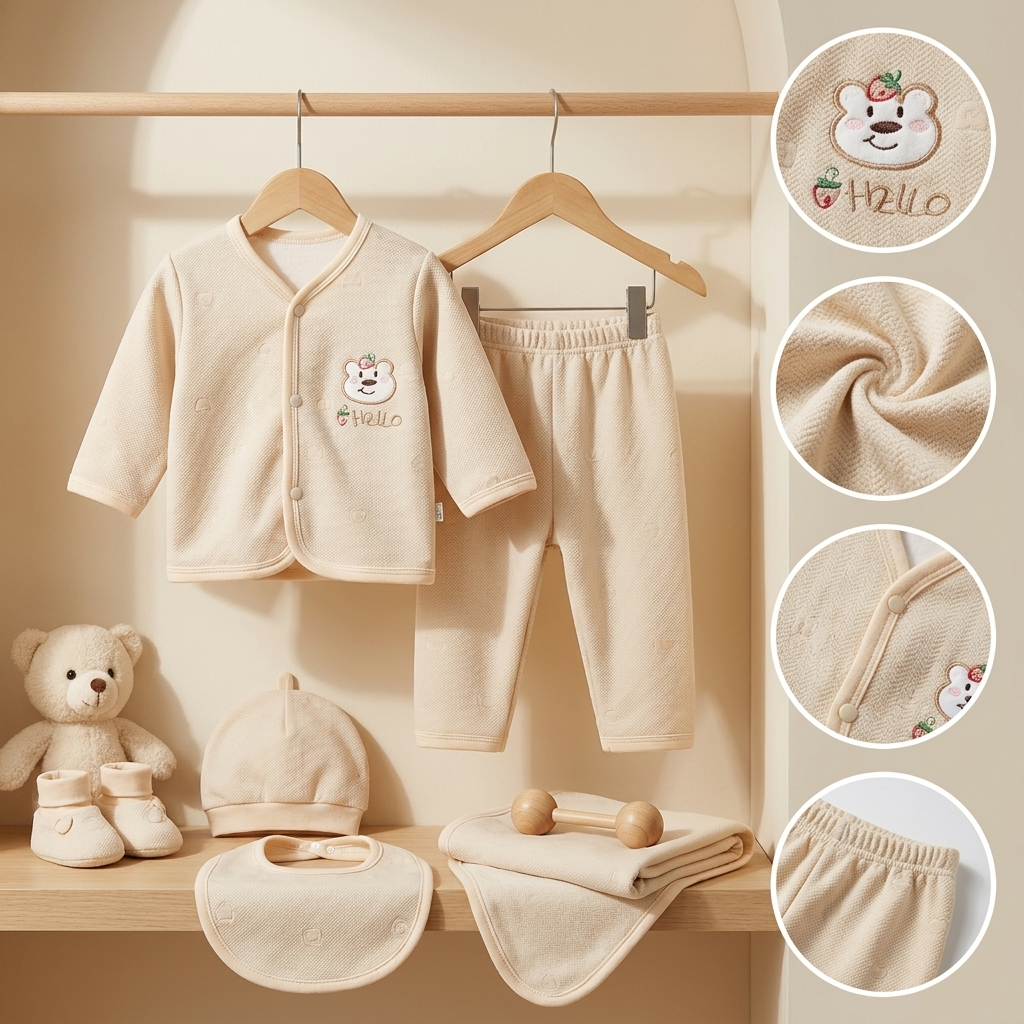 Newborn Soft Velvet Starter Set – 5PC