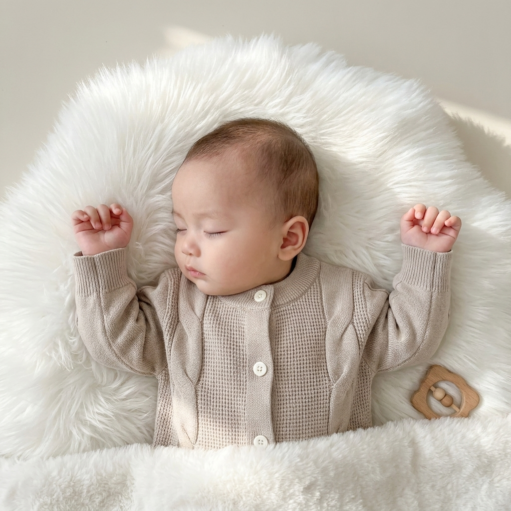 Textured Cable Knit Baby Romper – 1PC | 3 Colors | Faba Kids