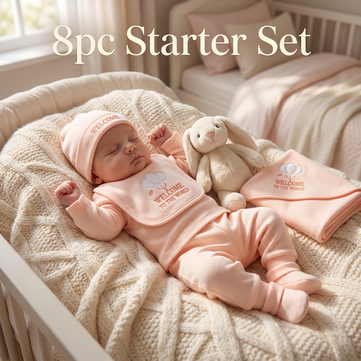 8PC Welcome Baby Winter Starter Set – 4 Colors | Faba Kids