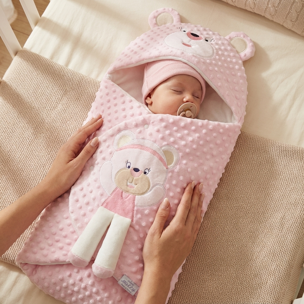 Minky Baby Carry Nest – 3 Colors | Faba Kids